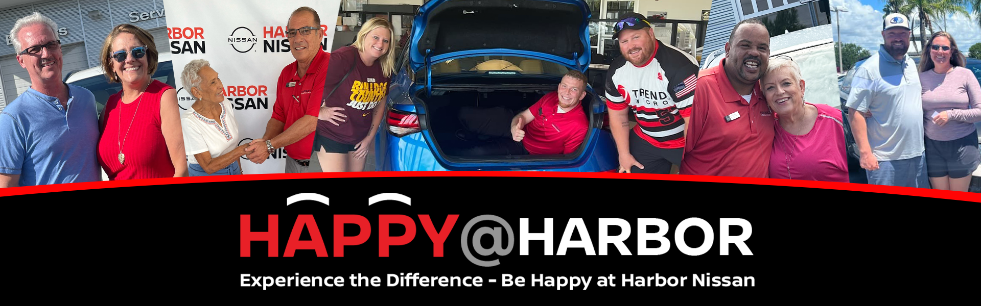 Be happy at Harbor Nissan!